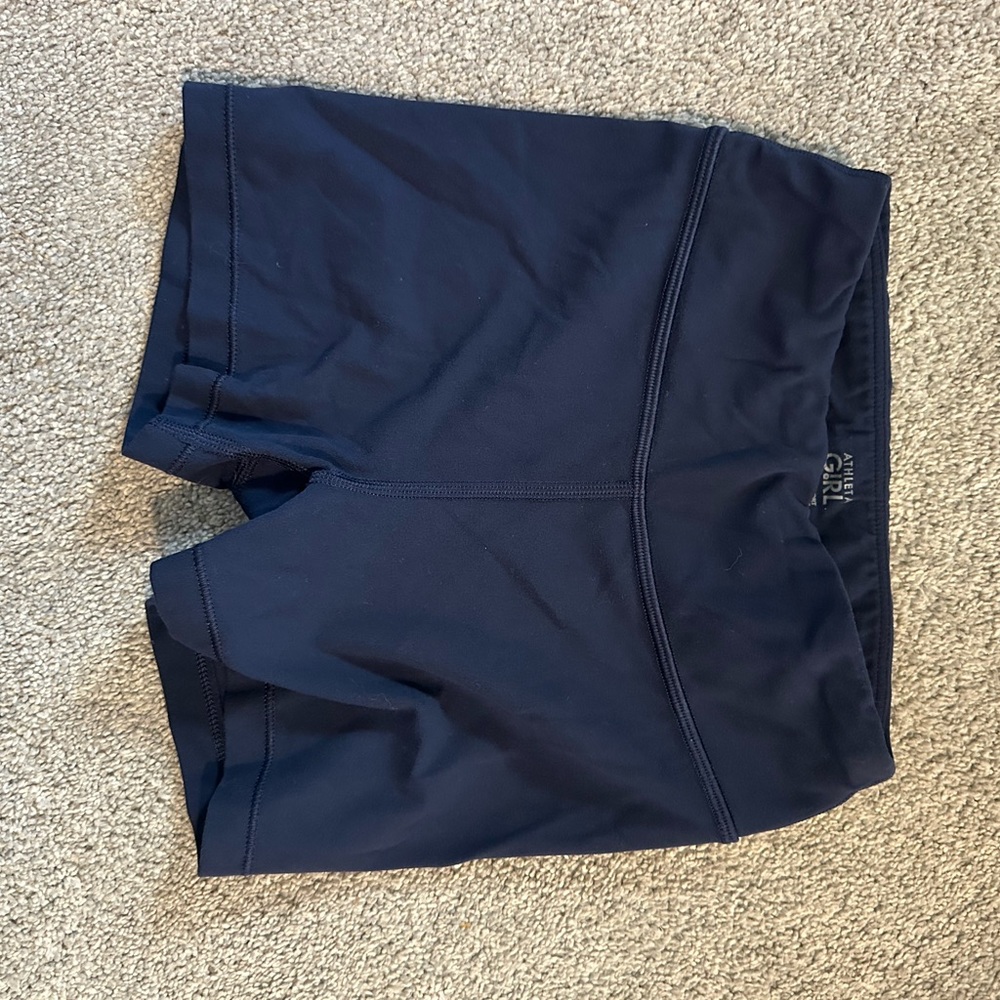 Navy Blue Athletic Shorts